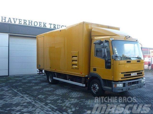 Iveco EuroCargo 120 EL 17 4X2 Closed box with taillift a Van Body Trucks
