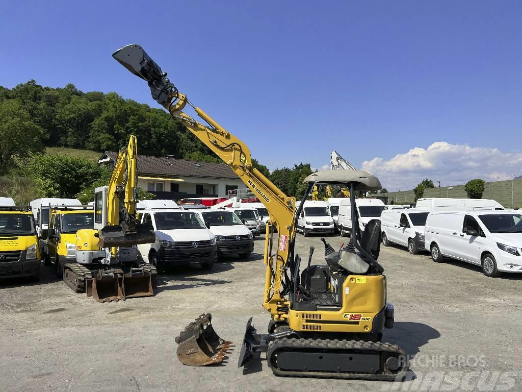  Kobleco New Holland 18 SR *3xSchaufeln*1700 kg Mini excavators < 7t