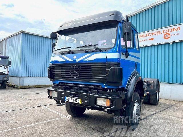Mercedes-Benz SK 2038 AS V8 4x4 FULL STEEL SUSPENSION (ZF16 MANU Truck Tractor Units