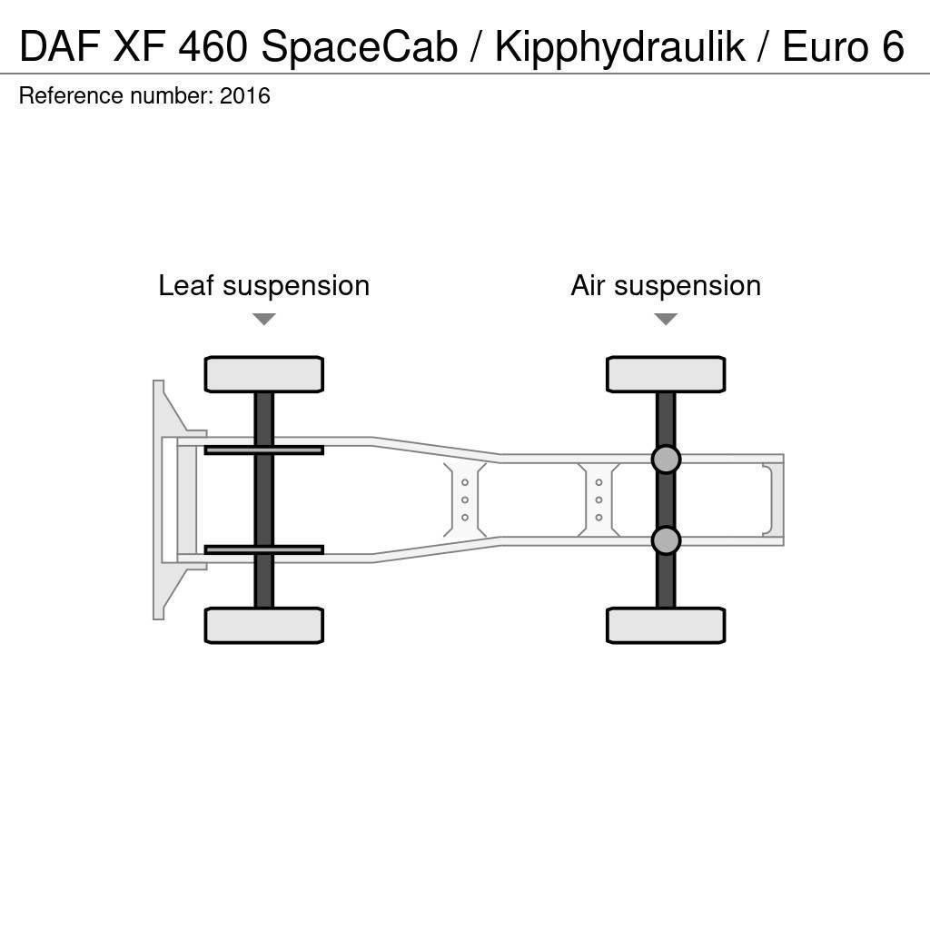 DAF XF 460 SpaceCab / Kipphydraulik / Euro 6 Truck Tractor Units