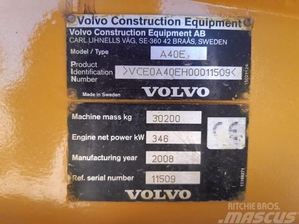Volvo A 40 E Articulated Haulers