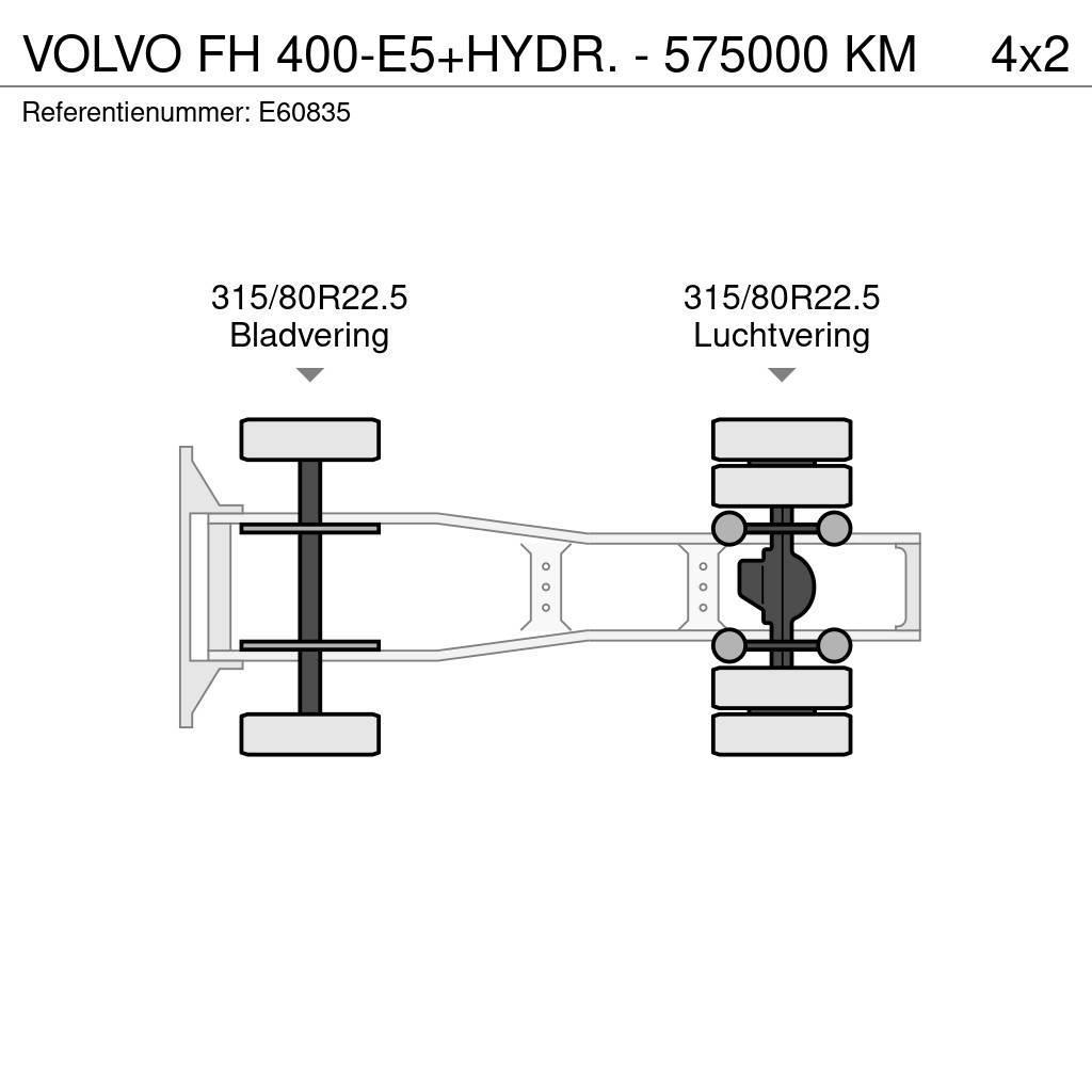 Volvo FH 400-E5+HYDR. - 575000 KM Truck Tractor Units