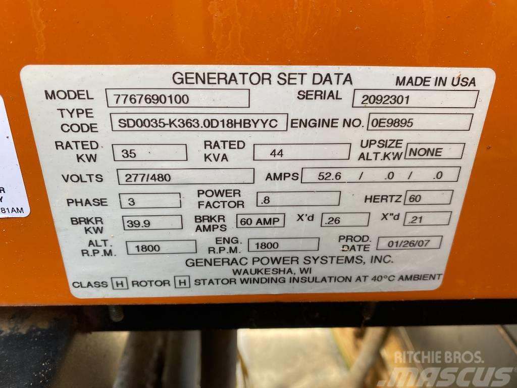 Generac 35 KW Diesel Generators