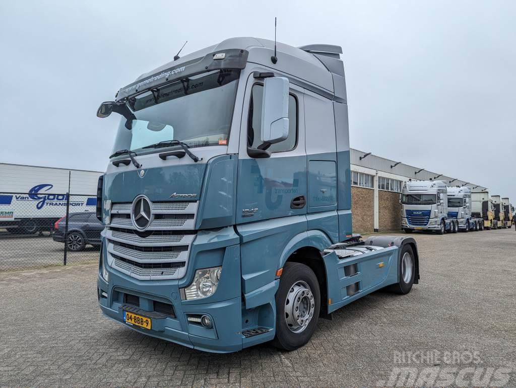 Mercedes-Benz ACTROS 1842 4x2 Bigspace Euro6 - 12.8L - Side Skir Truck Tractor Units