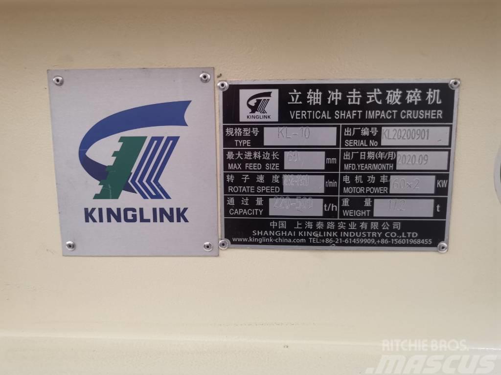 Kinglink Barmac VSI crusher KL-10 | Mineral Concrete Sands Crushers