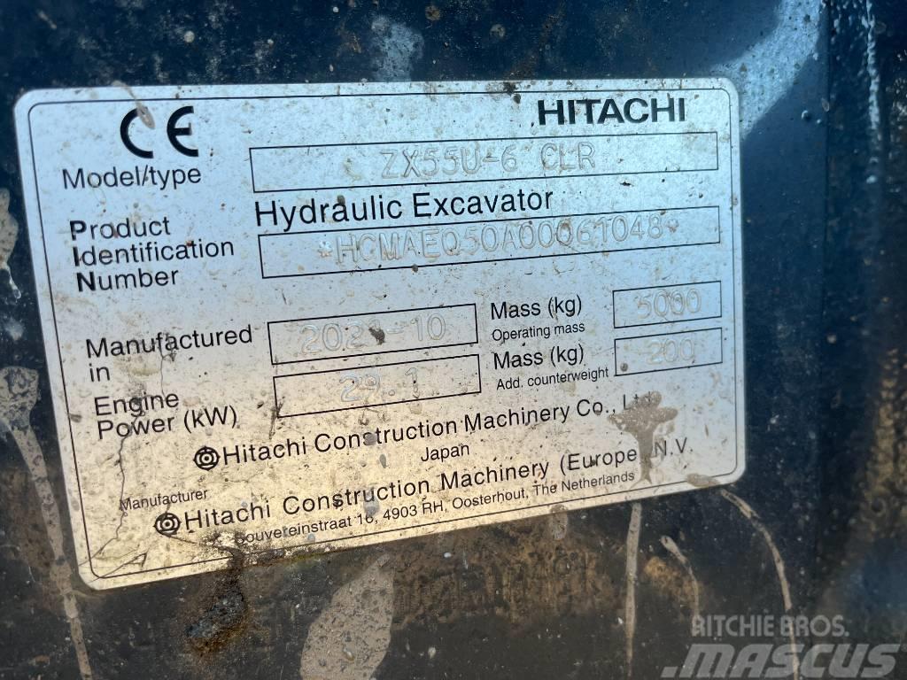 Hitachi ZX 55 Mini excavators < 7t