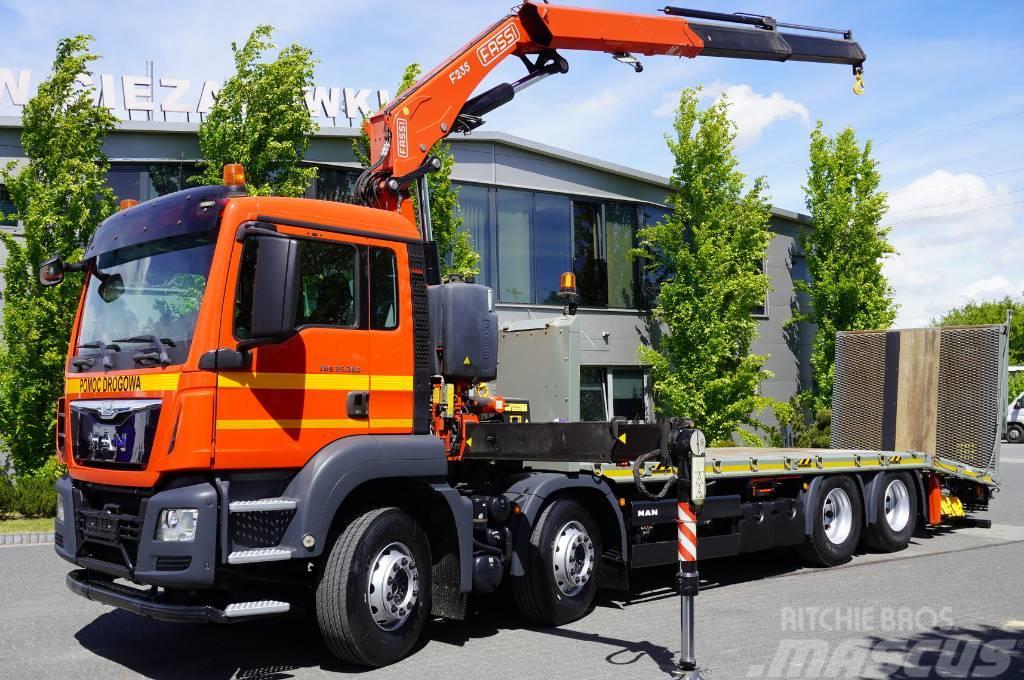 MAN TGS 35.360 E6 8×2 / Tow truck / Crane Fassi F235 Car carriers