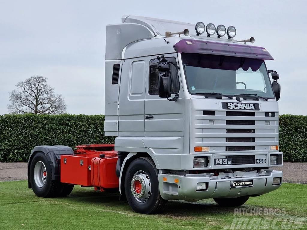 Scania R143-450 V8 4x2 - Oldtimer - Retarder - PTO/Hydrau Truck Tractor Units