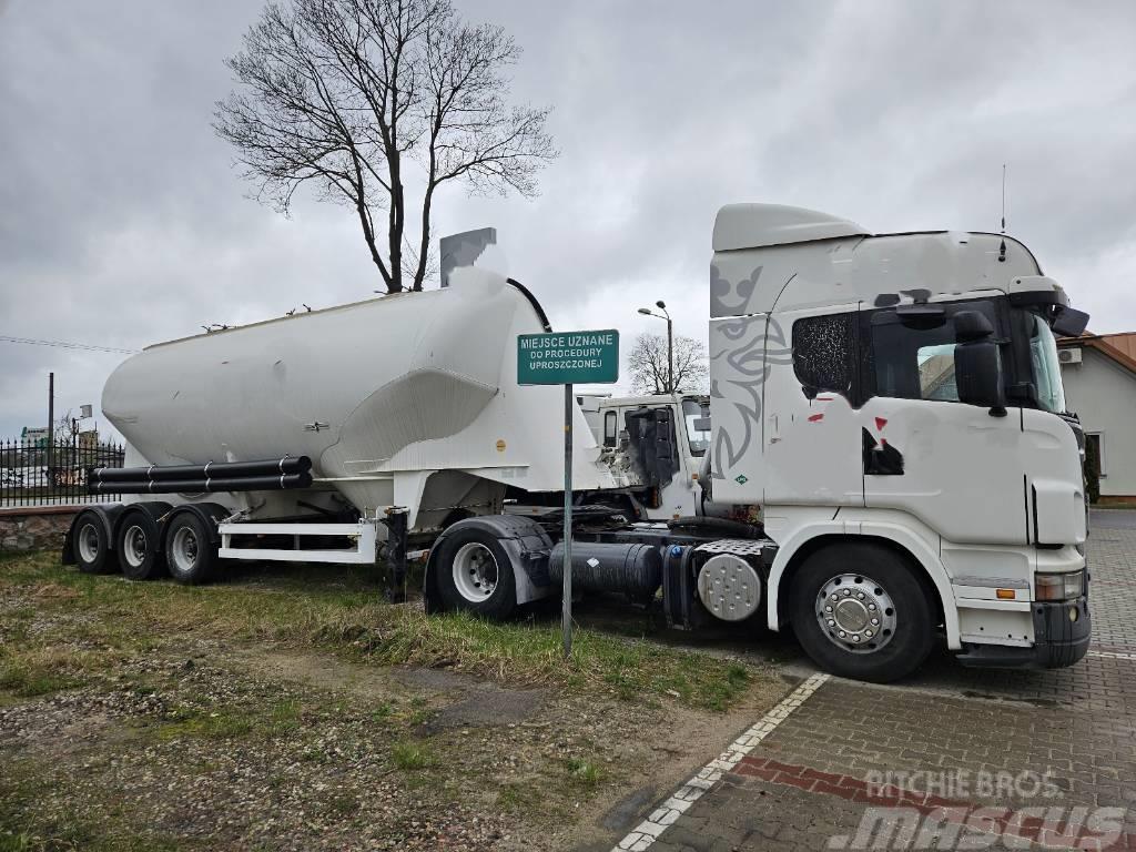 Scania LPG Plus naczepa Spitzer R 420 LA  LPG Truck Tractor Units