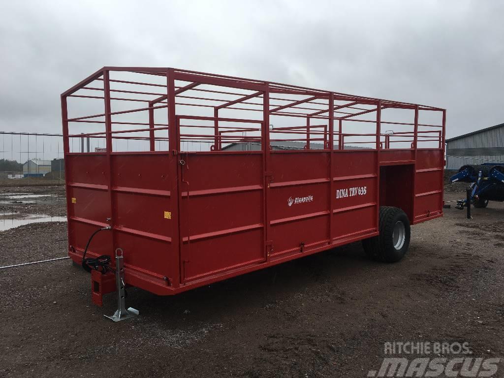 Dina TRV 635 Kreatursvagn sänkbar Other farming trailers