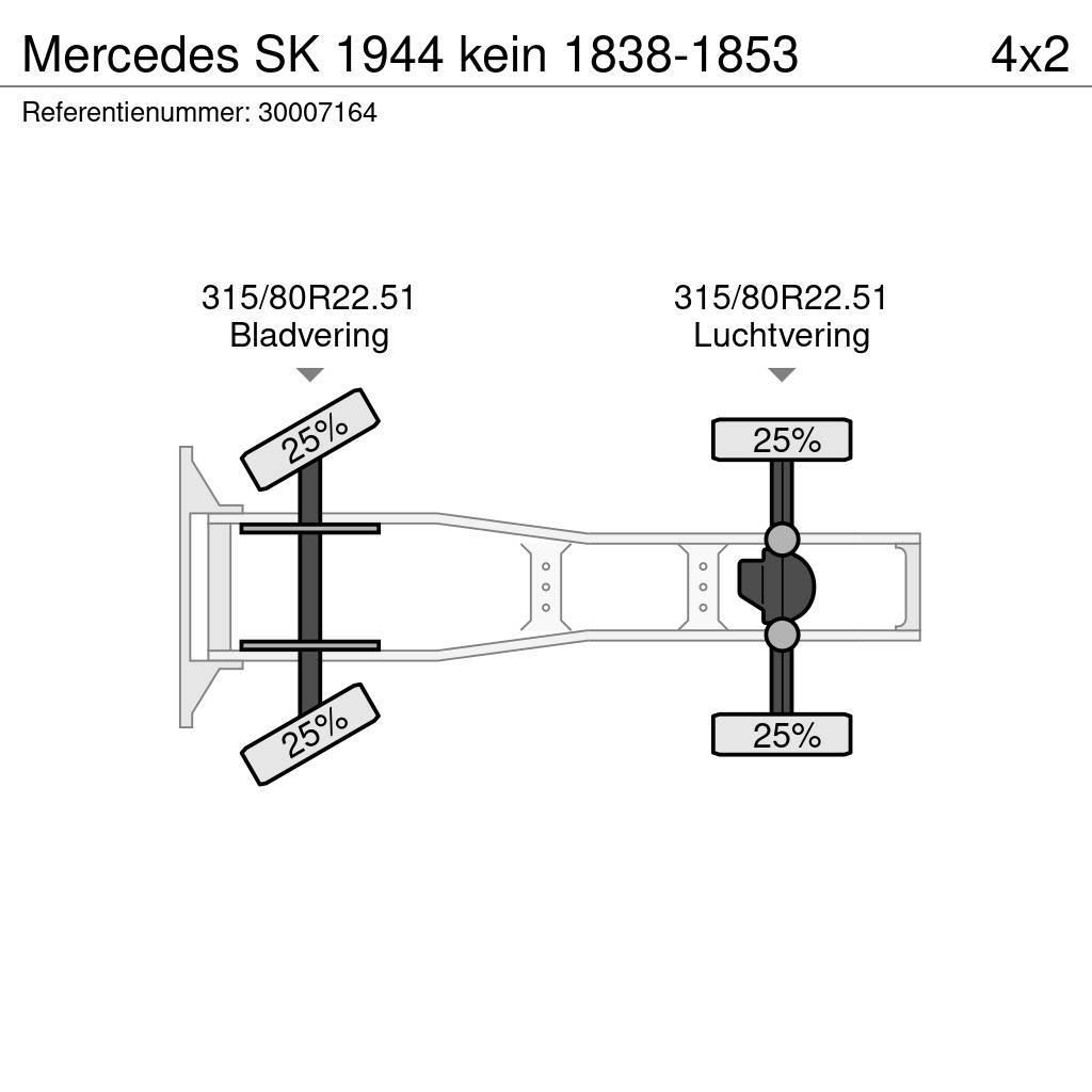 Mercedes-Benz SK 1944 kein 1838-1853 Truck Tractor Units