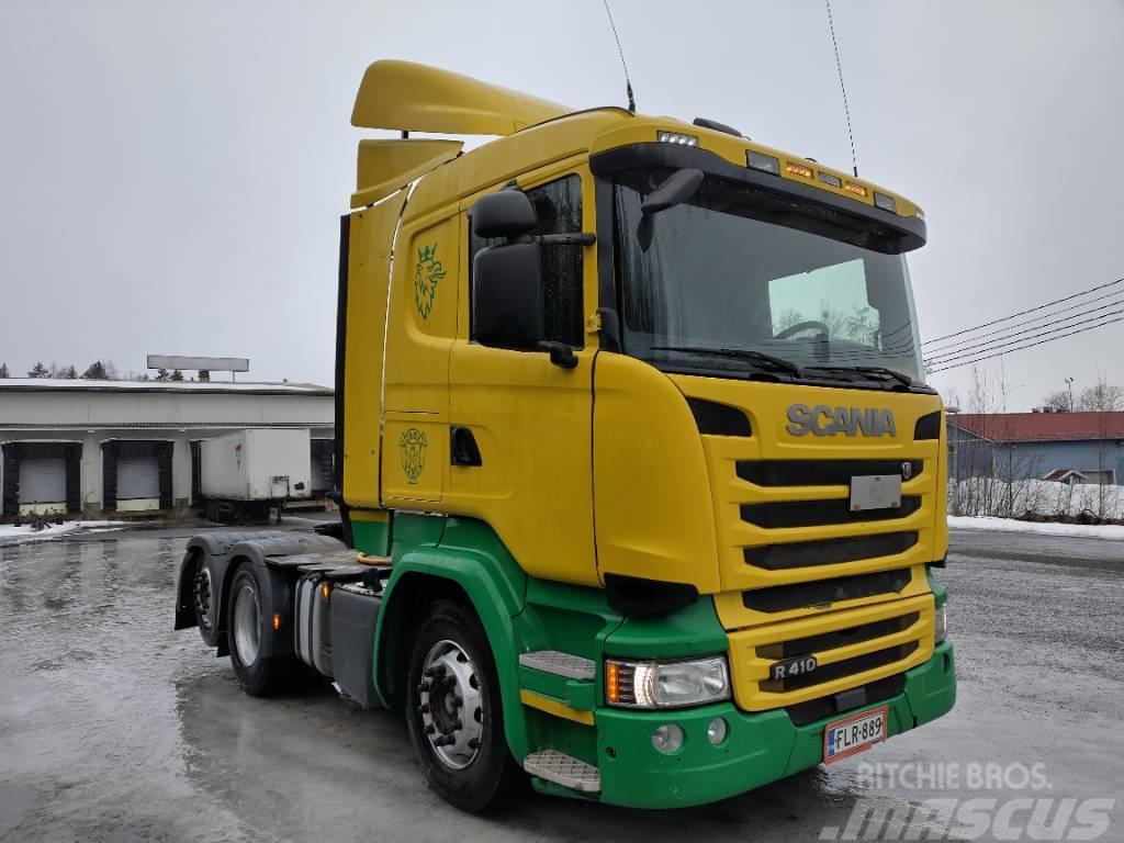 Scania R410 6x2 hydrauliikka, ADR,Euro6 Truck Tractor Units
