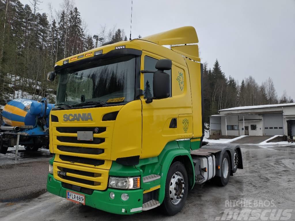 Scania R410 6x2 hydrauliikka, ADR,Euro6 Truck Tractor Units