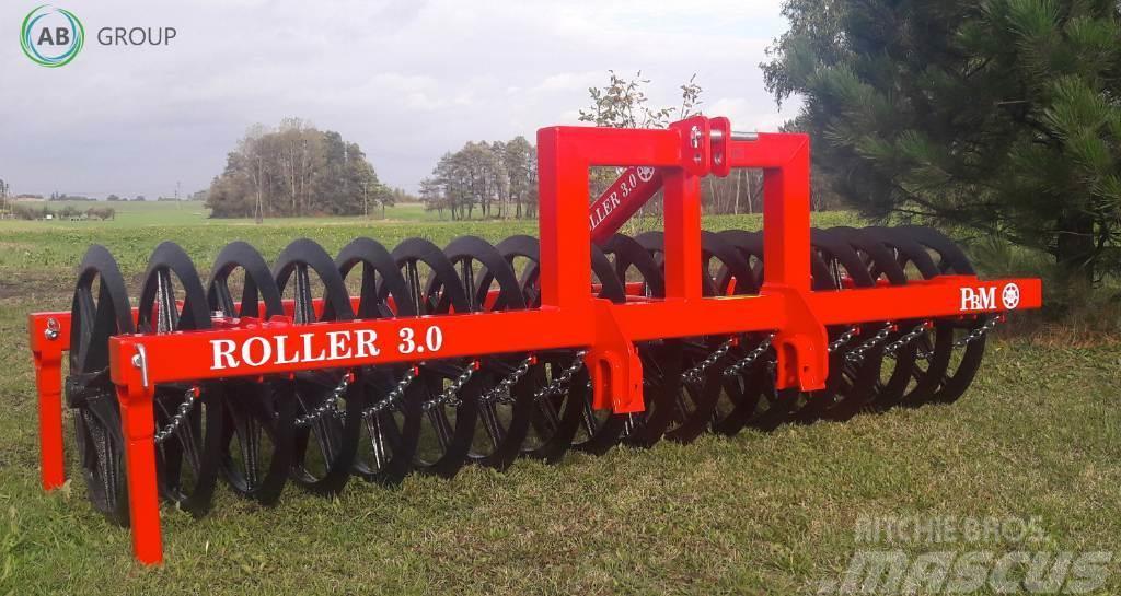  PBM Rear Campbell roller 3 m 700 mm/Rodillo Campbe Farming rollers