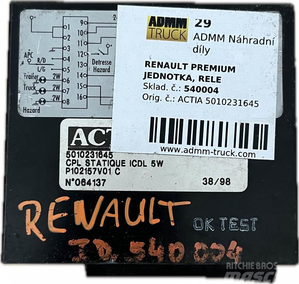 Renault PREMIUM JEDNOTKA, RELE Other components