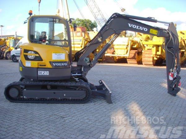 Volvo ECR 58 MIETE / RENTAL Mini excavators < 7t
