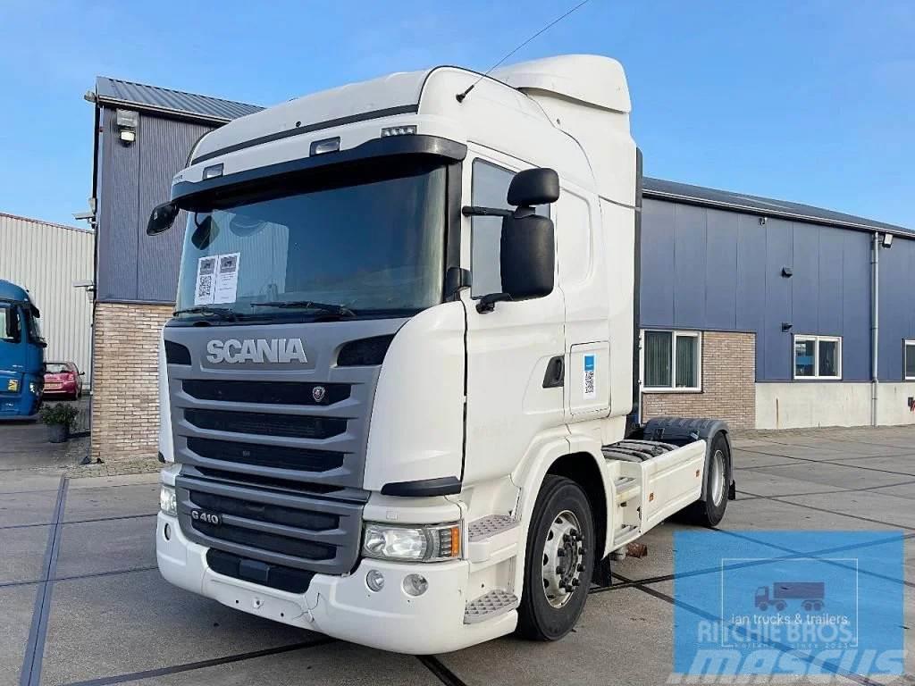 Scania G410 4X2 HIGHLINE SPOILERS EURO 6 2017 Truck Tractor Units