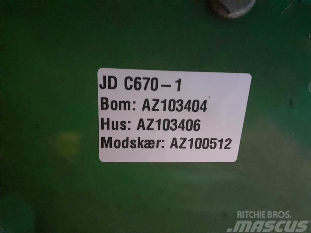 John Deere C670 Combine harvester spares & accessories