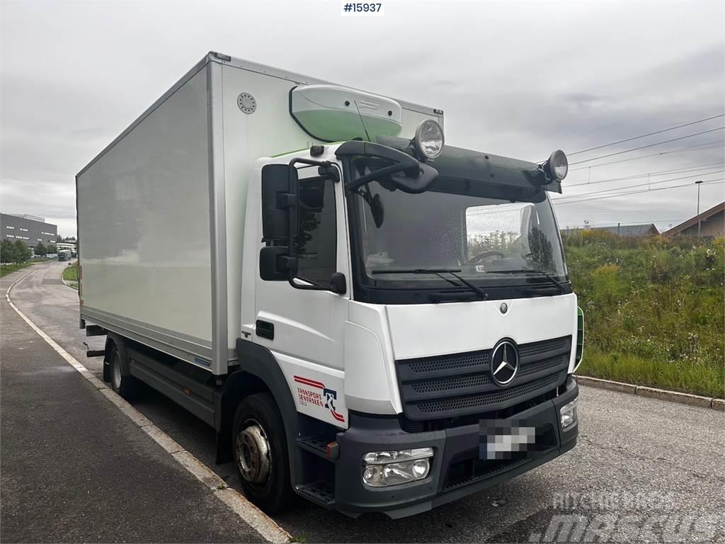 Mercedes-Benz Atego Truck w/ rear lift. Van Body Trucks