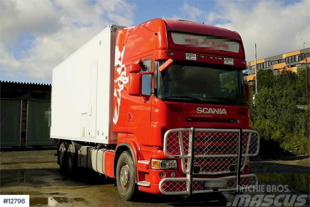 Scania R480 6x2 box truck Van Body Trucks