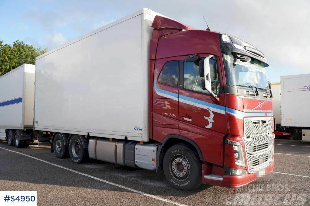 Volvo FH16 750 Box truck, SEE VIDEO Van Body Trucks
