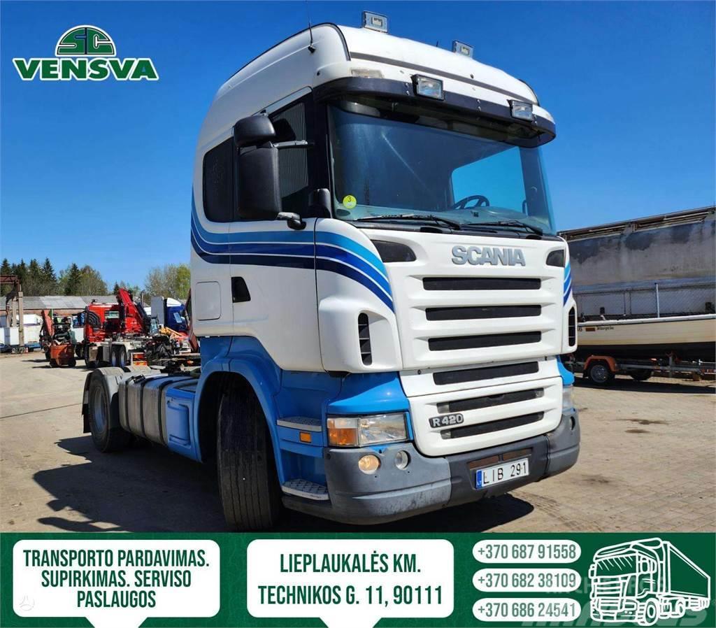Scania R420 LA 4x2 MNA Hydraul, RETAR Truck Tractor Units
