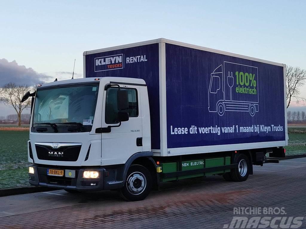 MAN E FULL ELECTRIC 30wh 150km range Van Body Trucks