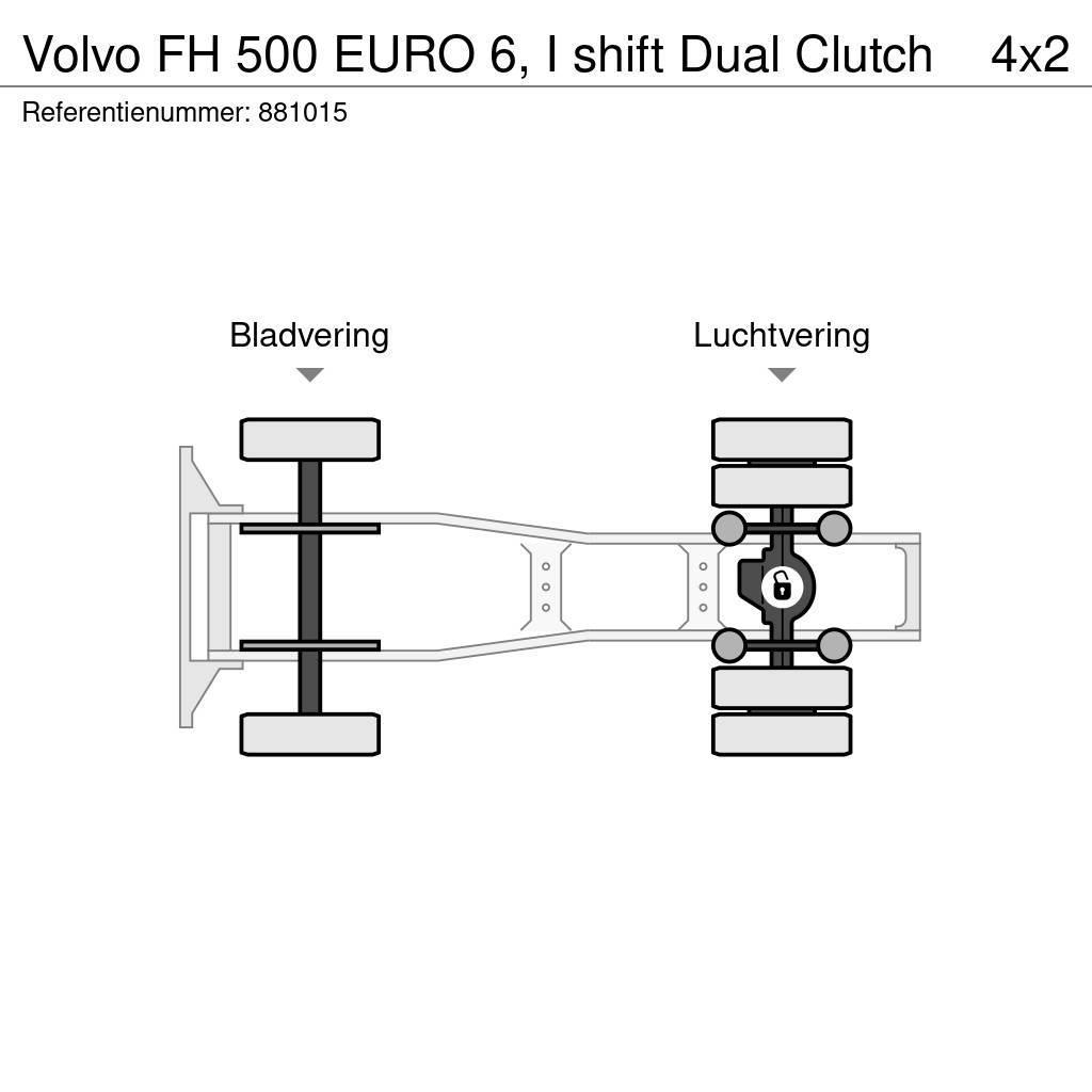 Volvo FH 500 EURO 6, I shift Dual Clutch Truck Tractor Units