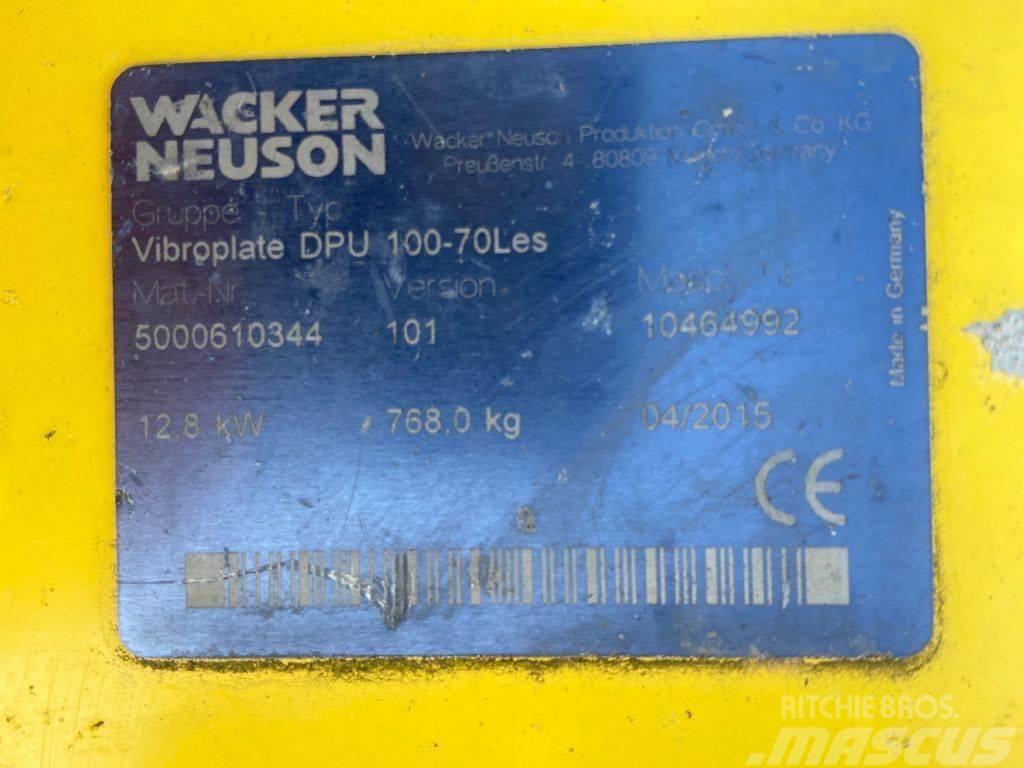 Wacker Neuson DPU100Les Vibrator compactors