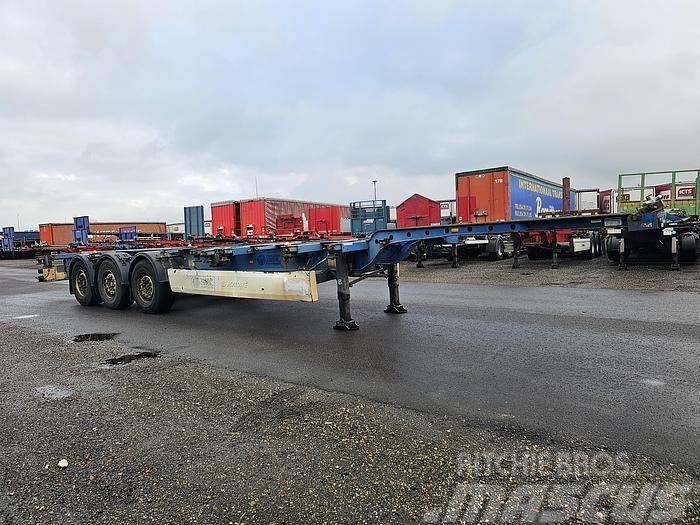 Krone Sd 27 | All connections | Rear slider Containerframe/Skiploader semi-trailers