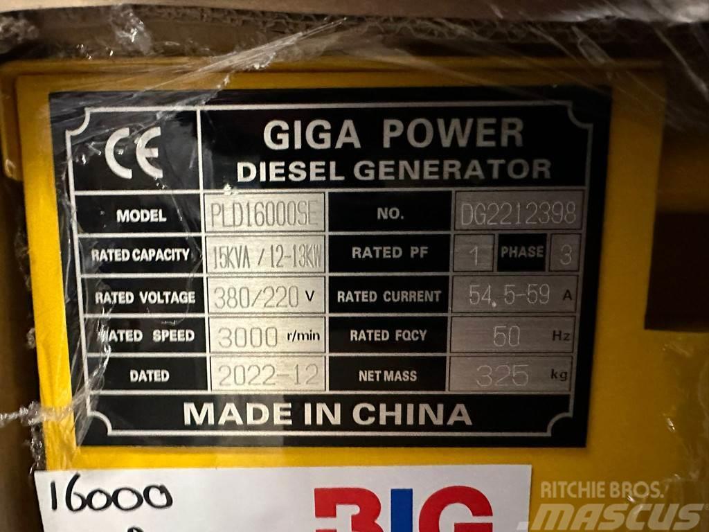  Giga power 15KVA PLD16000SE silent set Other Generators