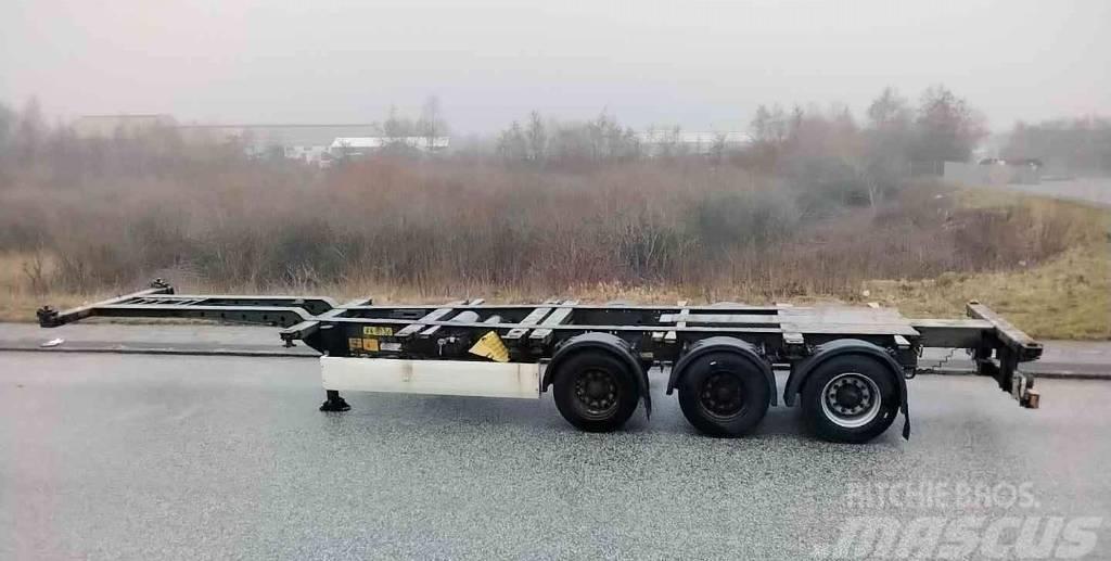 Krone Chassis Gooseneck Containerframe/Skiploader semi-trailers