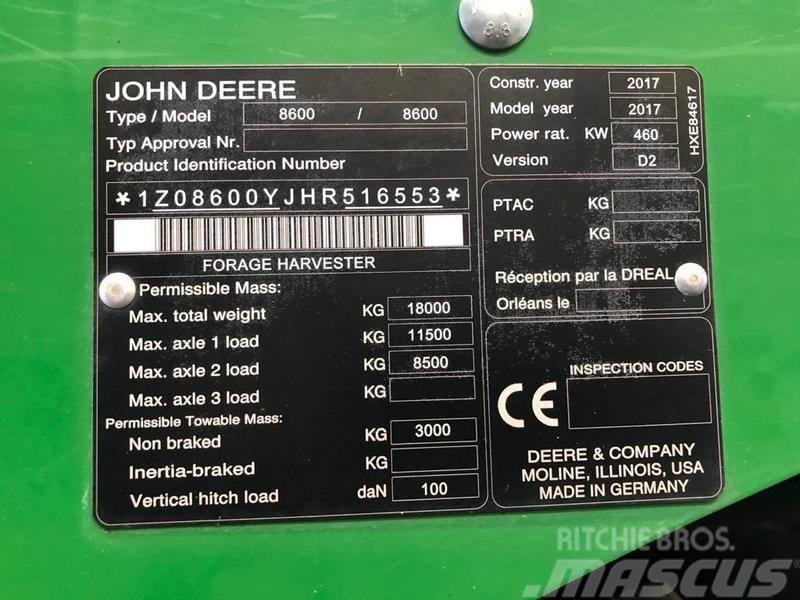 John Deere 8600 inklusive Garantie, inklusive Zinssubventioni Other farming machines