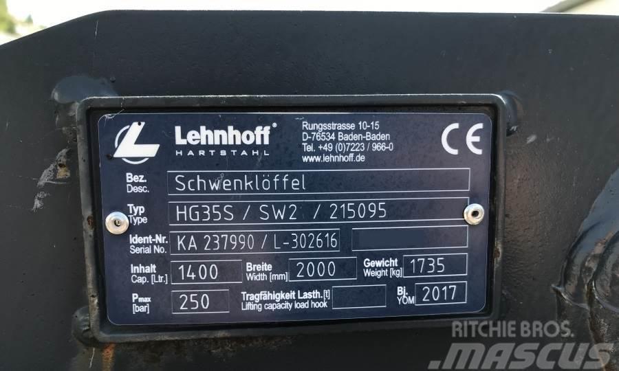 Lehnhoff 200 CM / SW25 - Schwenklöffel TLB's