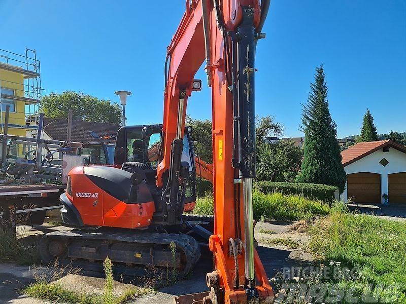 Kubota KX080-4 Mini excavators < 7t