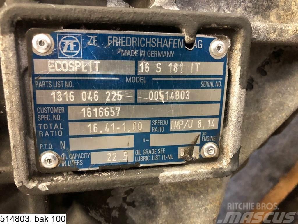 ZF ECOSPLIT 16 S 181 IT, Manual Gearboxes