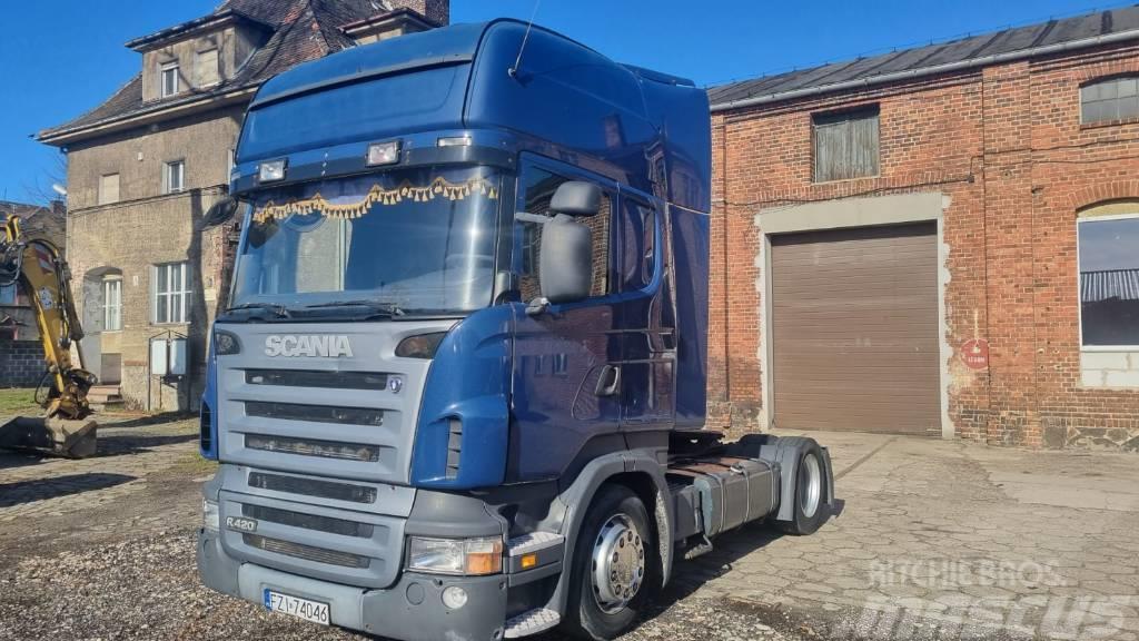 Scania R 420 low deck Truck Tractor Units