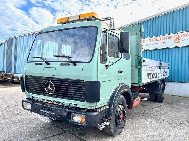 Mercedes-Benz SK 1624 V8 SLEEPERCAB WITH OPEN BOX (ZF-MANUAL GEA Flatbed/Dropside trucks