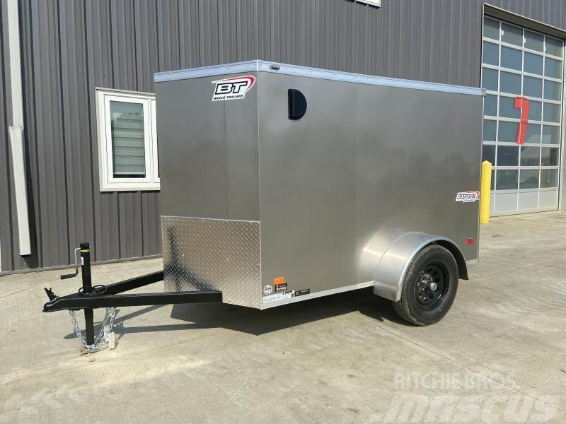  5FT x 8FT V-Nose Enclosed Cargo Trailer Ramp Door  Van Body Trailers