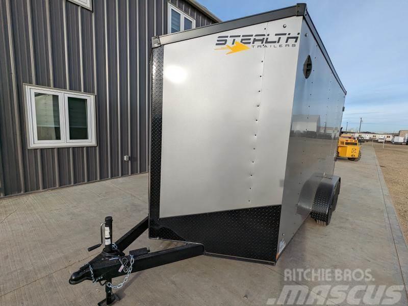  7FT x 14FT Stealth Mustang Series Enclosed Cargo T Van Body Trailers