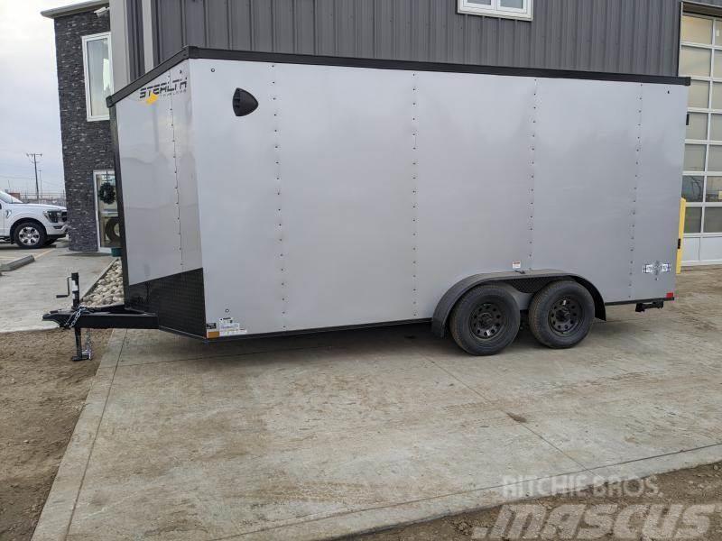  7FT x 16FT Stealth Mustang Series Enclosed Cargo T Van Body Trailers