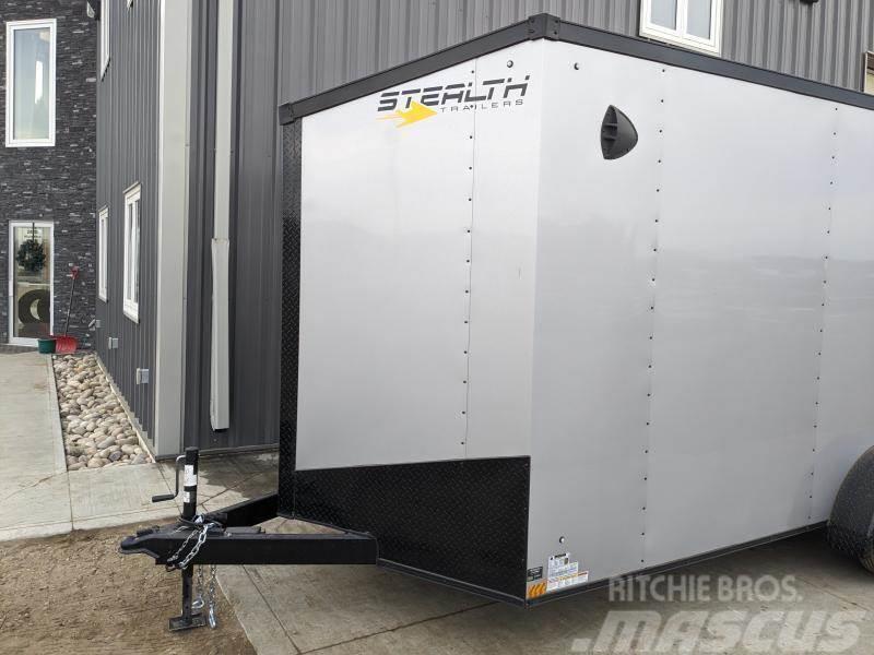  7FT x 16FT Stealth Mustang Series Enclosed Cargo T Van Body Trailers
