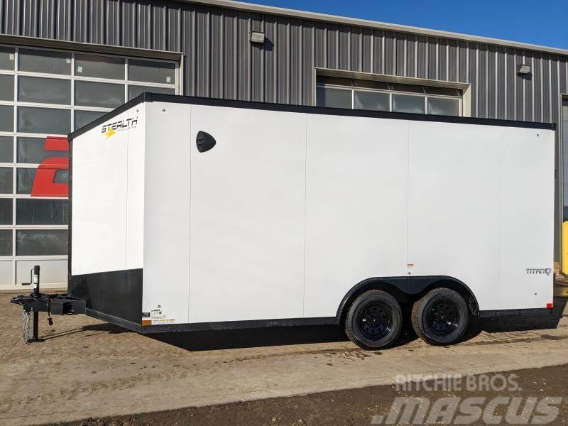  8.5 FT X 16 FT Titan Enclosed Cargo Trailer 8.5 FT Van Body Trailers