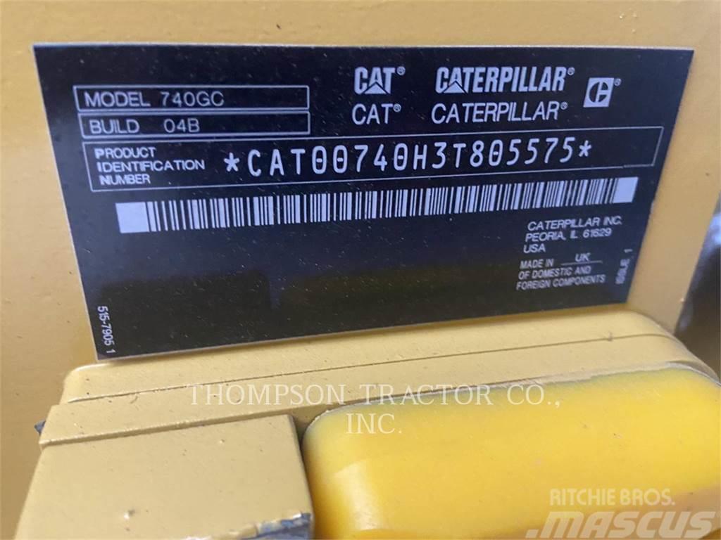CAT 740 GC Articulated Haulers