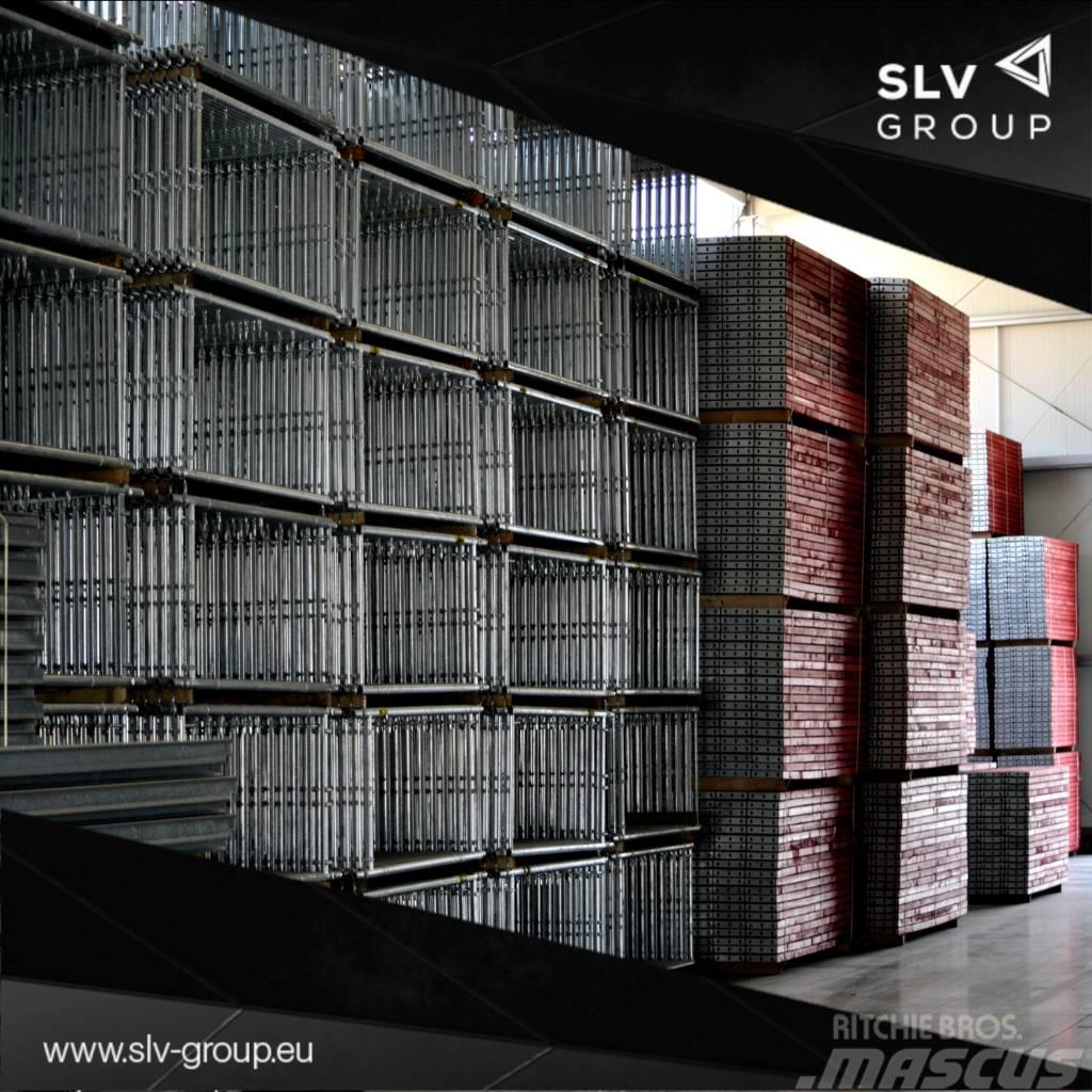  SLV Group Plettac 750 square meters welded platfor Scaffolding equipment