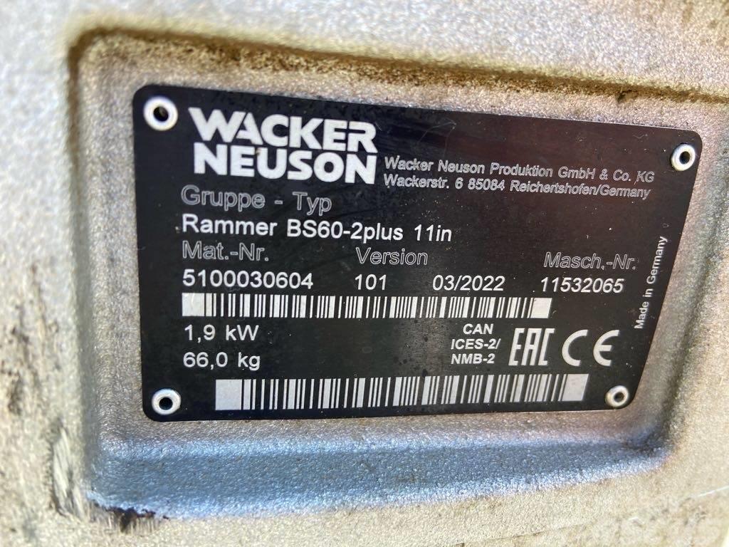 Wacker Neuson BS60-2plus Tampers