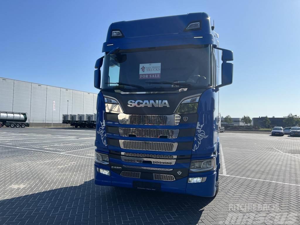 Scania S580 V8 full air full air,retarder,hydrauliek Truck Tractor Units