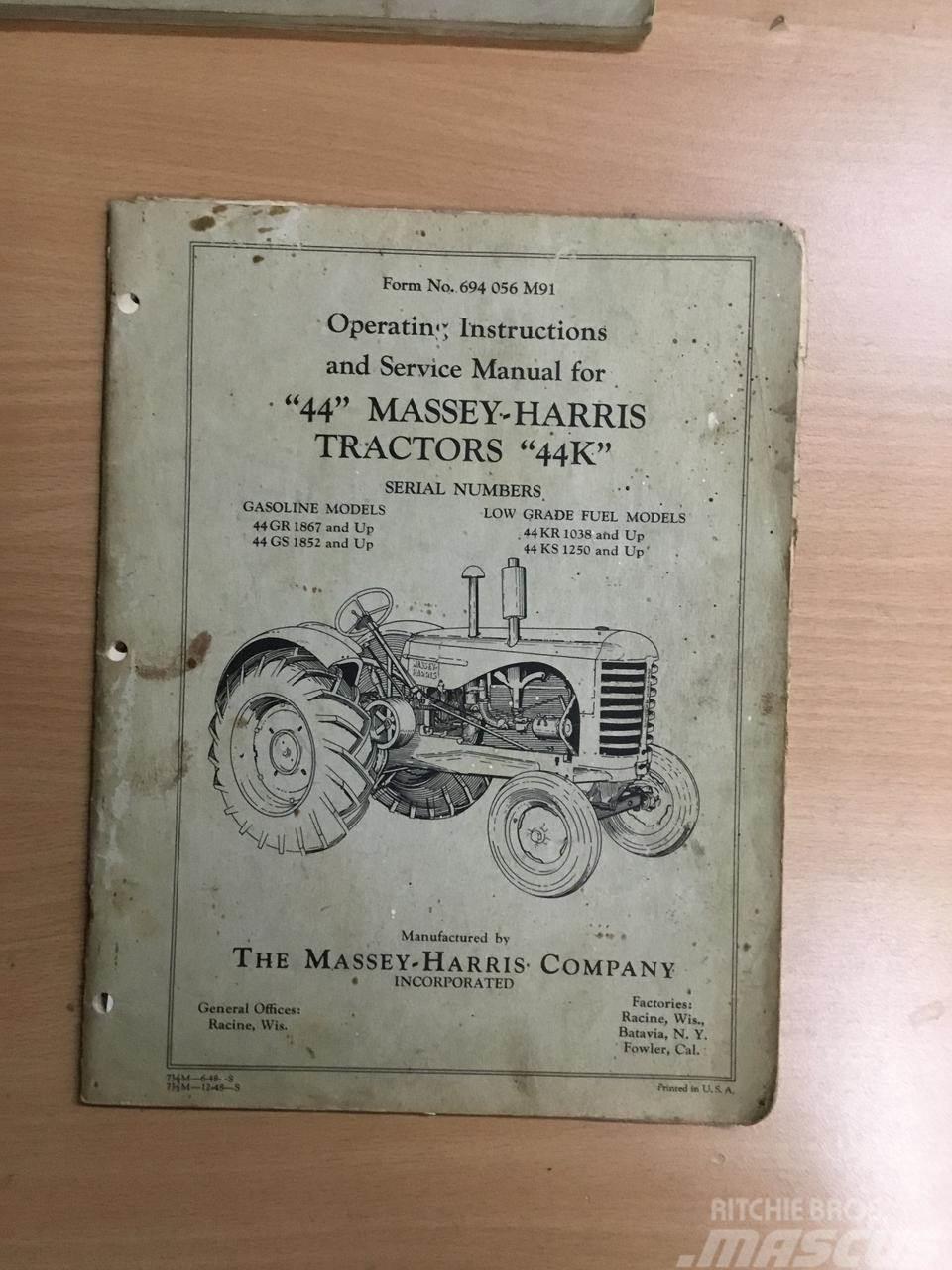 Massey Ferguson Parts list - manual Other farming machines