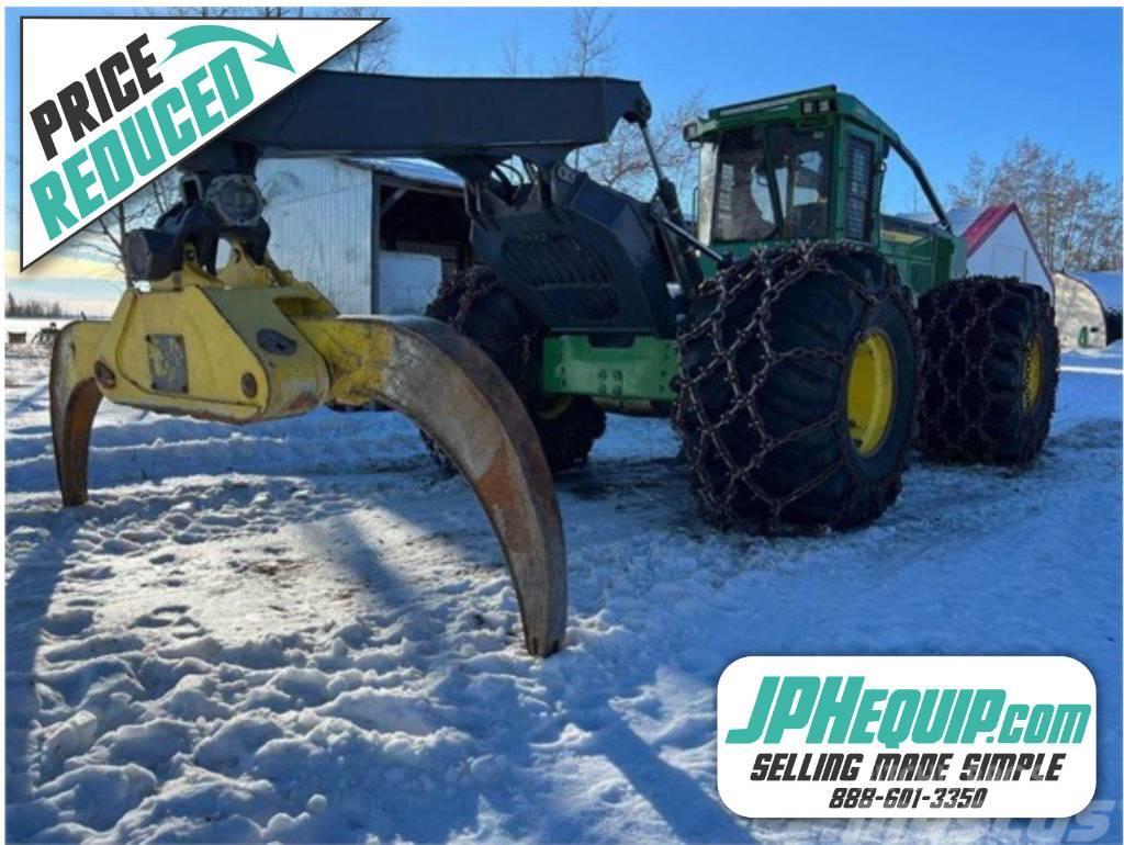 John Deere 848L Grapple Skidder 4x4 Harvesters