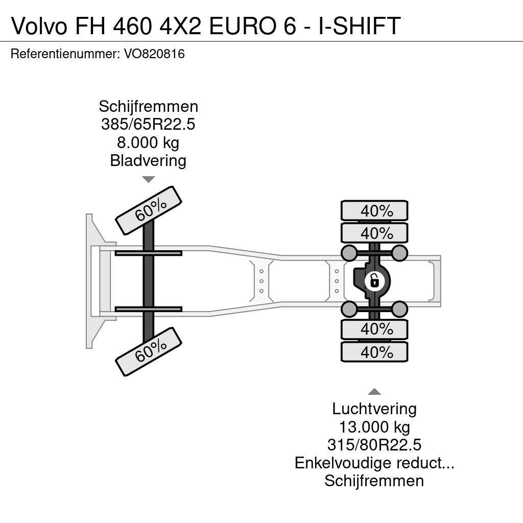 Volvo FH 460 4X2 EURO 6 - I-SHIFT Truck Tractor Units